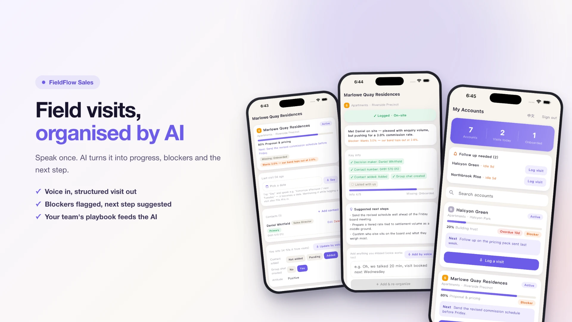 FieldFlow Sales